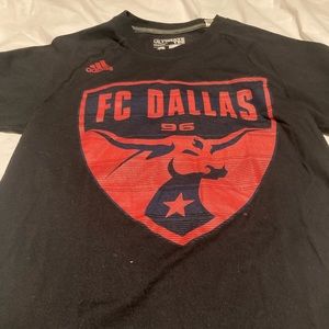 Adidas FC Dallas football soccer team shirt